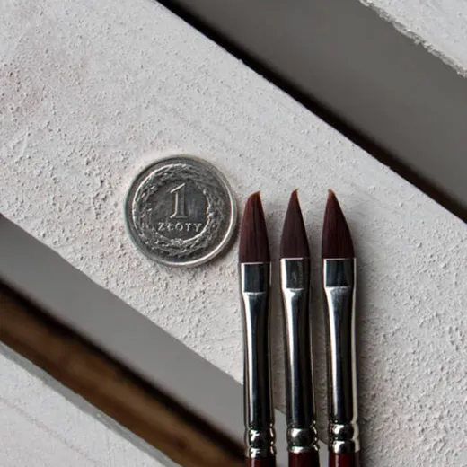 ELCO Brush Filbert Synthetic 06 / Pędzelek koci język do farb i barwników