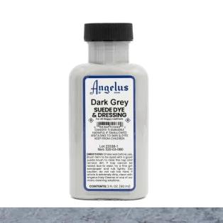 ANGELUS Suede Dye & Dressing 3oz #080 DARK GREY / CIEMNOSZARY barwnik do zamszu i nubuku