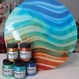 Metaliczne proszki pigmentowe do rękodzieła. Ręcznie robiona biżuteria, akcesoria, ozdoby. Customizacja.