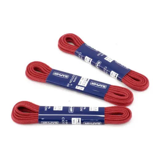 Wytrzymałe hermes red sznurowadła okrągłe