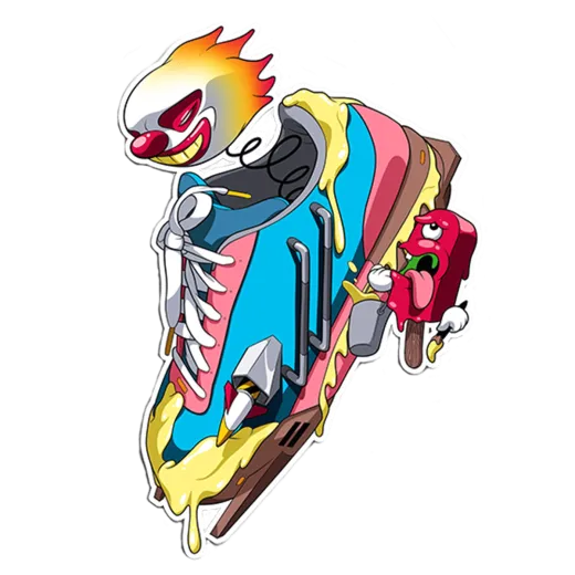 ANGELUS Sticker BBC Ice Cream 1szt