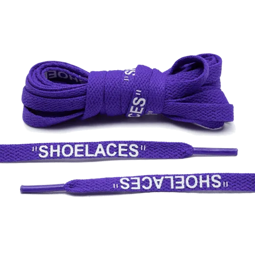 Neonowe fioletowe sznurowadła Lace Lab. Sznurówki do customizacji sneakersów - nike, off-white Neonowe fioletowe sznurowadła Lace Lab. Sznurówki do customizacji sneakersów - nike, off-white