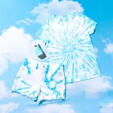 Błękitny pigment do personalizacji butów, jeansowych katan, plecaków, czapek, t-shirtów i innych akcesoriów. 