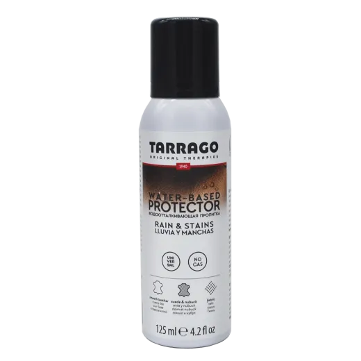 Impregnat do butów Tarrago Water-Based Protector do skór i materiałów. Wodoodporna ochrona do obuwia i akcesoriów.