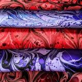 Farba do marmurkowania do tworzenia własnych wzorzystych tkanin, czapek, odzieży i butów