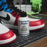 Bezbarwny wykończeniowy matowy lakier do skór Angelus Matte