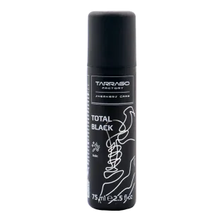 TARRAGO SNEAKERS Total Black 75ml - Kryjąca czarna pasta do butów w płynie