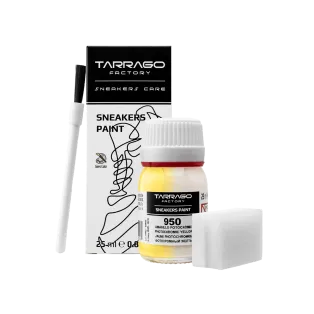 TARRAGO SNEAKERS Paint Photochromic 25ml #950 YELLOW / Żółta fotochromowa farba akrylowa do rękodzieła i customizacji sneakersów oraz jeansu