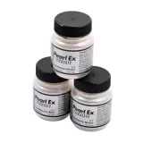 pigmenty w proszku Pearl Ex, stosuj z akrylami, olejami, tuszami drukarskimi, enkaustykami, tuszami alkoholowymi, epoksydami, klejami, żywicami odlewniczymi, gliną, lakierami