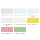 Opalizujące pigmenty do customizacji jacquard pearl ex 