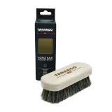 Eleganckie szczotki z rączką z drewna bukowego i 100% naturalnego włosia włosia końskiego.