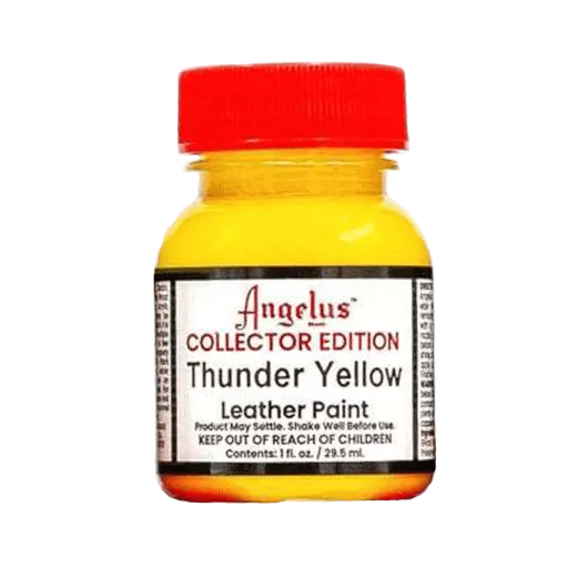 Thunder Yellow, żółte farby do customizacji i renowacji Nike Air Jordan Angelus Collector Edition w kolorach dopasowanych do kultowych modeli butów