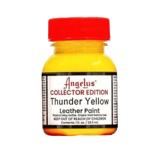 ANGELUS Acrylic Leather Paint Collector Edition 1oz #344 THUNDER YELLOW / ŻÓŁTA farba akrylowa do personalizacji Sneakersów i Jeansu