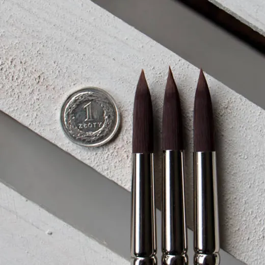 ELCO Brush Round Synthetic 14 / Okrągły spiczasty pędzelek z syntetycznym włosiem