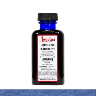 ANGELUS Leather Dye 3oz #041 LIGHT BLUE / JASNONIEBIESKI barwnik alkoholowy do naturalnych skór licowych