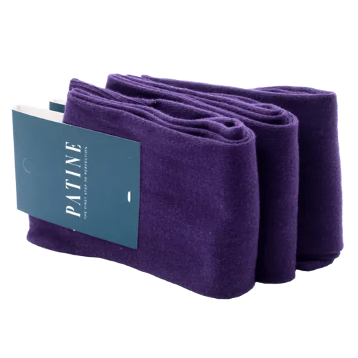 Casualowe męskie skarpety fioletowe. Skarpety do trampek i butów eleganckich.