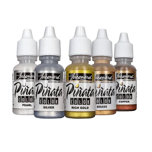 Metaliczne farby alkoholowe do twardych powierzchni