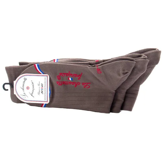 LCF Men Socks EIFFEL Stone