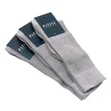 jasnoszare w ciemnoszarą mereżkę skarpety męskie