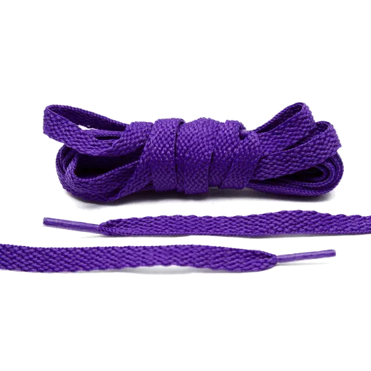Fioletowe sznurowadła płaskie do butów Air Jordan, vans. Sznurówki do customizacji sneakersów - nike, adidas, vans Fioletowe sznurowadła płaskie do butów Air Jordan, vans. Sznurówki do customizacji sneakersów - nike, adidas, vans