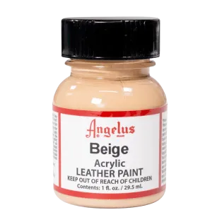 ANGELUS Acrylic Leather Paint Standard 1oz #070 BEIGE / BEŻOWA farba akrylowa do malowania Sneakersów i Jeansu
