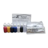 Zestaw do marmurkowania papieru , do tworzenia własnych wzorzystych tkanin, jedynych w swoim rodzaju papier do pakowania, kartki z życzeniami, dzieła sztuki itp.