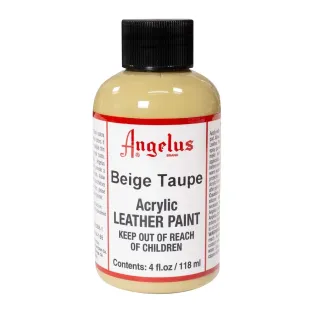 ANGELUS Acrylic Leather Paint Standard 4oz #165 BEIGE TAUPE / BEŻOWOSZARA farba akrylowa do malowania Sneakersów i Jeansu