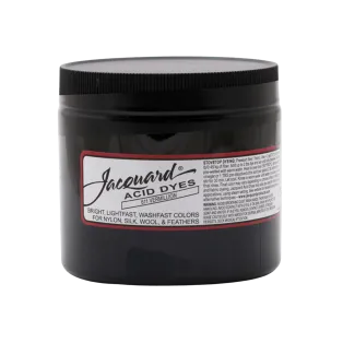 JACQUARD Acid Dye 8oz #611 VERMILLION / CYNOBER barwnik kwasowy do wełny, jedwabiu i piór