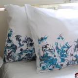 Niebieskie pigmenty do personalizacji obuwia, katan, jeansu, sneakersów, kurtek