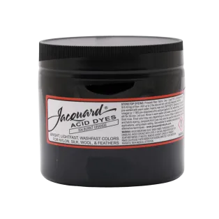JACQUARD Acid Dye 8oz #604 BURNT ORANGE / CIEMNOPOMARAŃCZOWY barwnik kwasowy do wełny, jedwabiu i piór