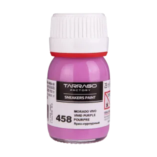 TARRAGO SNEAKERS Paint Mixing Colors 25ml #458 VIVID PURPLE / Purpurowe farby akrylowe do customizacji sneakersów i ubrań