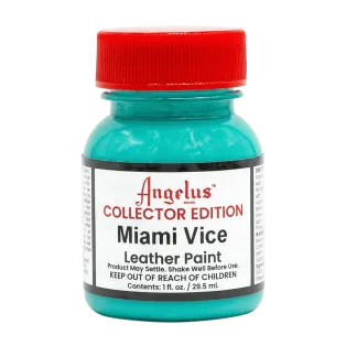 ANGELUS Acrylic Leather Paint Collector Edition 1oz #331 MIAMI VICE / TURKUSOWA farba akrylowa do personalizacji Sneakersów i Jeansu