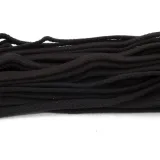 Płaskie czarne sznurowadła do butów tarrago laces 8.5mm