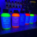 Farba akrylowa UV do skór i tkanin ANGELUS Acrylic Leather Paint Neon 4oz. Farby neonowe do personalizacji. Custom.