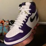 płaskie białe sznurowadła Lace Lab. Sznurówki do customizacji sneakersów Jordan, Nike, Air Jordan 1, Retro High, Obsidain