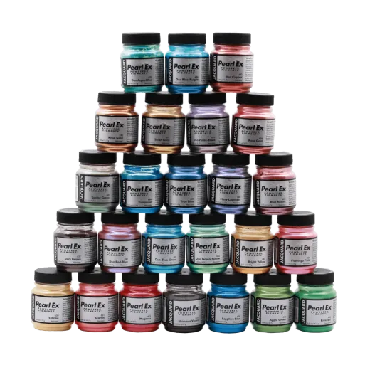 Metaliczne i perłowe pigmenty w proszku do rękodzieła, customizacji, personalizacji, ozdób. Ręcznie robione.