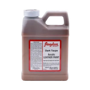 ANGELUS Acrylic Leather Paint 1-Pint #168 DARK TAUPE / CIEMNO SZARA farba akrylowa do malowania Sneakersów i Jeansu