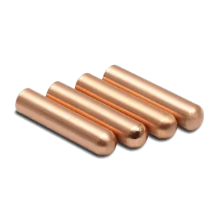 LACE LAB Bullet Metal Aglets Rose Gold Set / Metalowe końcówki w kolorze różowego złota do sznurowadeł