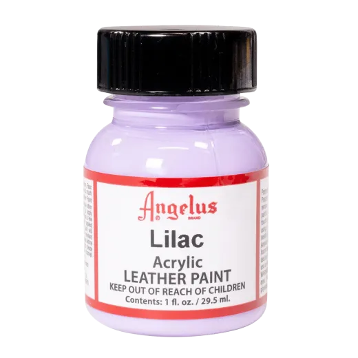 Fioletowa farba Angelus do customizacji sneakersów i jeansu. Fioletowe farby akrylowe do skór licowych i tkanin. Stosowane do butów, katan, toreb