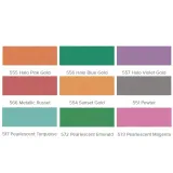 Metaliczne kolory akryli do ubrań. Diy, rękodzieło, personalizowane ubrania. Malowana odzież. 