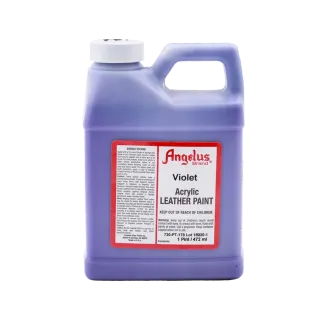 ANGELUS Acrylic Leather Paint 1-Pint #178 VIOLET / FIOLETOWA farba akrylowa do malowania Sneakersów i Jeansu