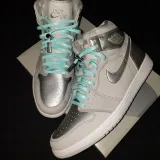 Stopery do sznurowadeł metalowe srebrne Lace Lab Silver Lace Locks