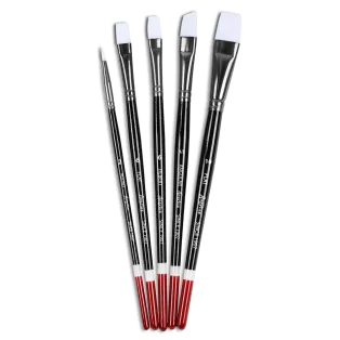 ANGELUS Paint Brush Set of Five / Zestaw pędzelków do customizacji Sneakersów i Jeansu 5szt. 