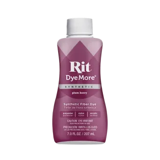 RIT DYEMORE Liquid Dye for Synthetics 7oz PLUM BERRY / ŚLIWKOWOJAGODOWY uniwersalny barwnik w płynie do tkanin syntetycznych i mieszanek