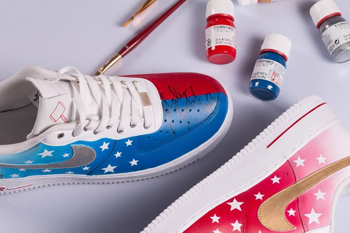 Charytatywny Custom Nike AF1 NBA2K Marcin Gortat by @obuwnik