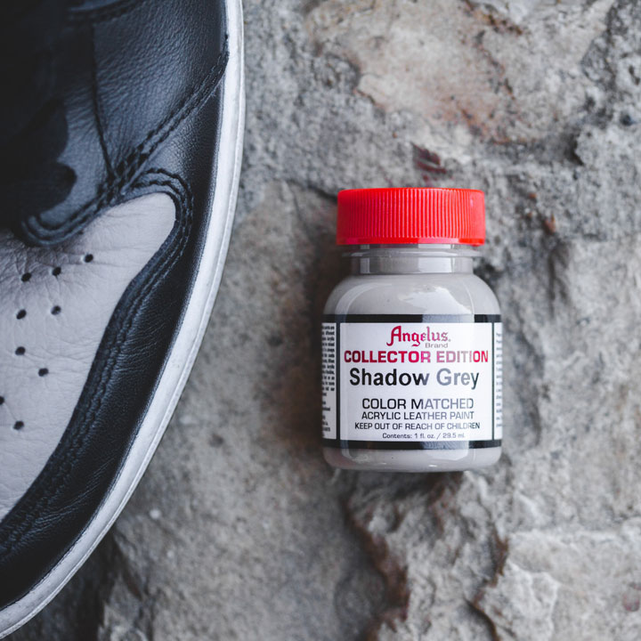 Szara farba do renowacji i personalizacji kicksów Nike Air Jordan - Angelus Collector Edition