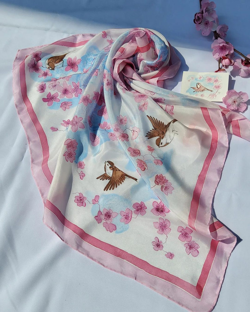 Farby do jedwabiu, wełny i tkanin.