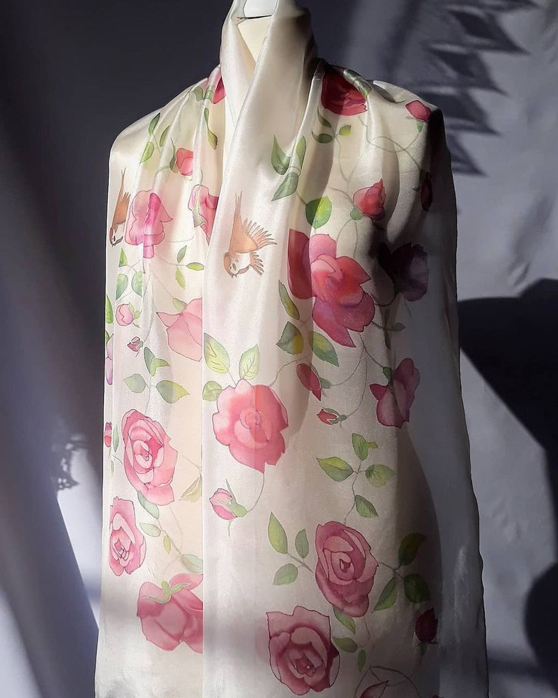 Jacquard silk green label colors - barwniki do jedwabiu, tkanin, ubrań.