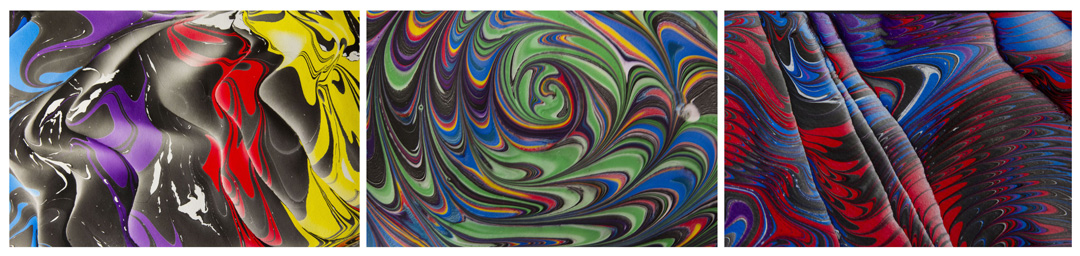 Farby do marmurkowania ozdób, tkanin, bombek świątecznych, dekoracji