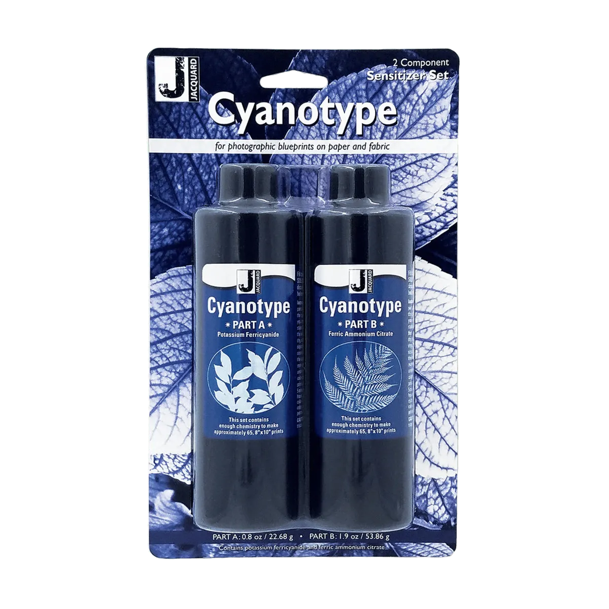 Cyjanotypia na tkaninach, koszulkach, bluzach, odzieży, papierze - rękodzieło